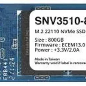 Synology Enterprise M.2 22100 NVMe PCIe 3.0 x4 SSD merevlemez 800GB