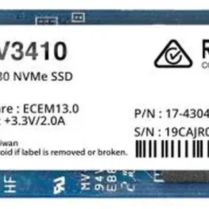 Synology Enterprise M.2 2280 NVMe PCIe 3.0 x4 SSD merevlemez 800GB